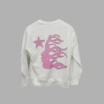 White Hellstar Paradise Girls Shirt Long Sleeve