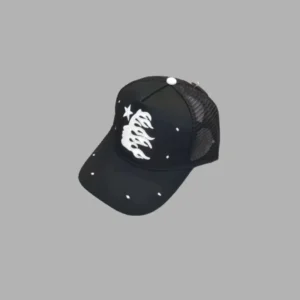 Black Baseball Snapback Trucker Cap
